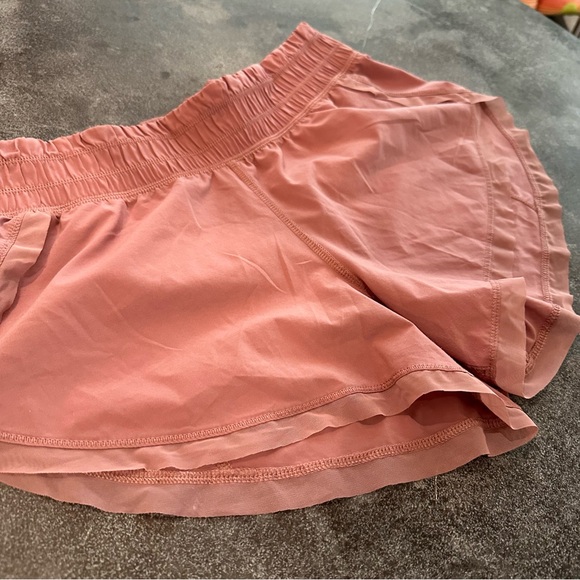 Lulu lemon Lululemon Anew Short 4" Quicksand mauve pink like new size 6 - Picture 12 of 15